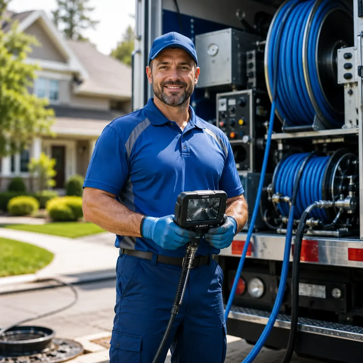 Local outdoor drain cleaning specialists in Knapp, WI